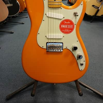 Fender Duo-Sonic Electric Guitar - Orange image 1