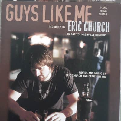 Collection of 2 Eric Church Sheet Music 2003 Bild 1
