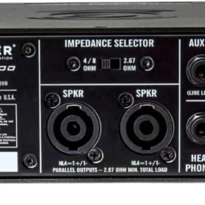 Genzler Kinetix 800 Bass Tube Head, 800W, Gray image 4