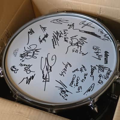 Vinnie Paul Snare Drum ARTIST SIGNED Brand New DDrum Pantera Signature 8x14 NOS Collector's Memorabilia image 6