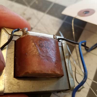 Unknown 770:1 [6200 Ohms] unmarked Vintage Output Transformer OT 7000 Ohm to 8 Ohm Tested Tube Amp Audio image 6