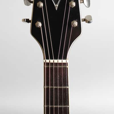 Baldwin - Burns Vibraslim Semi-Hollow Body Electric Guitar (1966), ser. #14434, black hard shell case. image 5