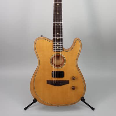 Fender Acoustasonic Standard Telecaster Aged Natural image 2