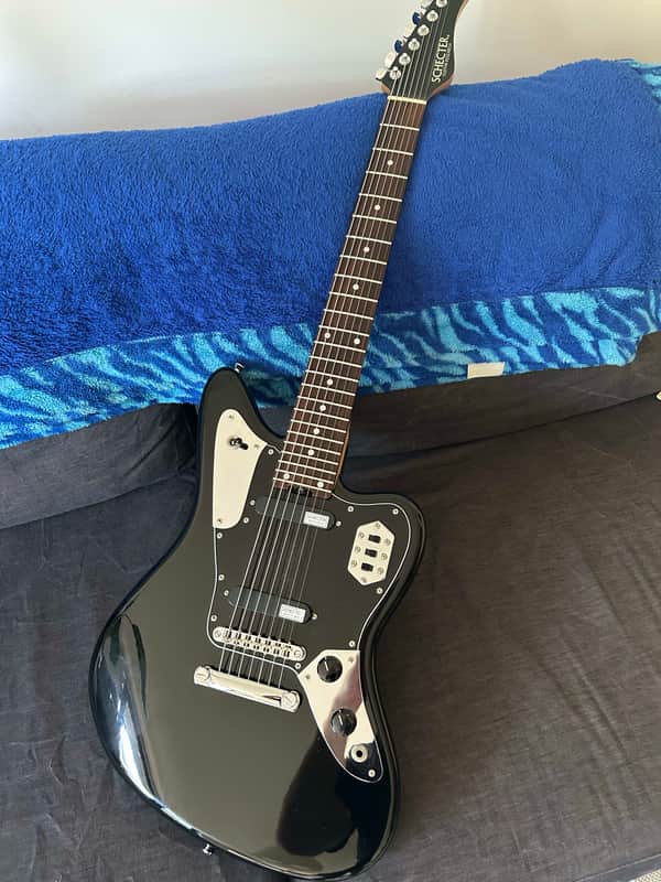 SCHECTER AR-07 Japan MIJ 7 String Offset Jaguar Jazzmaster | Reverb