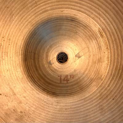 Rare Vintage Paiste Pre Serial 602 THIN Hihats 14” REAL DEAL! Only 818 922 g Don’t Pay $800!! image 6