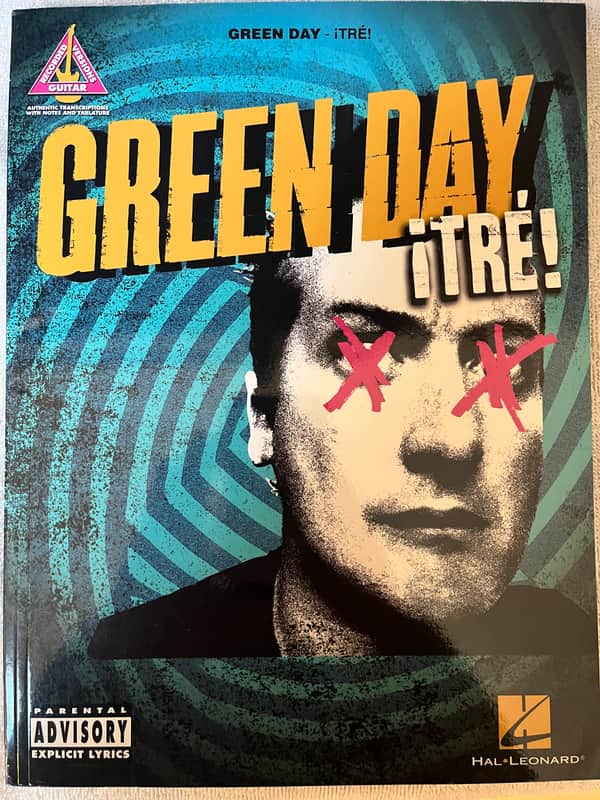 Green Day - TRE - Guitar Tab / Tablature Book image 1