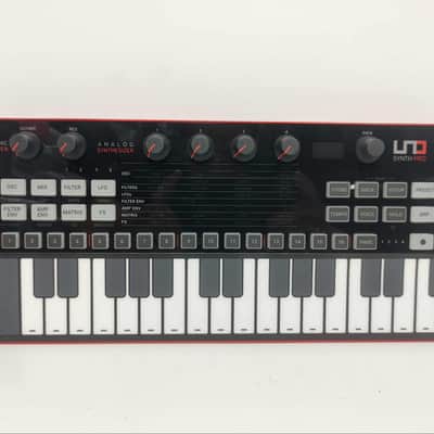 IK Multimedia IK Multimedia UNO Synth Pro Desktop 32-Key Analog Synthesizer 2022 - Present - Black with Black Keys image 1