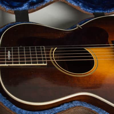 Gibson  Nick Lucas Special Flat Top Acoustic Guitar (1932), ser. #88513, period brown hard shell case. image 14