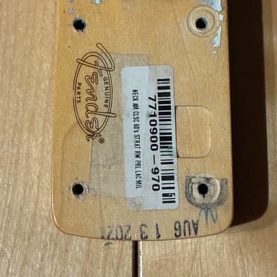 Fender American Original 60s Startocaster Neck with Tuners 2021 image 5
