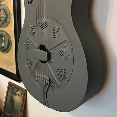 Gold Tone GRS Paul Beard Signature Series Steel Body Resonator Guitar with Hardshell Case image 5