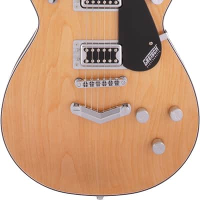 Gretsch G5222 Electromatic Double Jet BT Guitar with V-Stoptail. Laurel FB, Aged Natural image 6