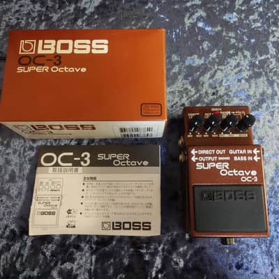 Boss OC-3 Super Octave (Dark Gray Label) 2003 - Present - Brown image 2
