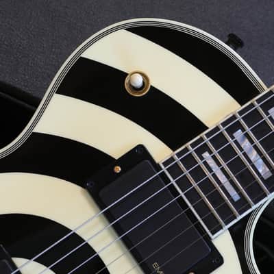 2010 Gibson Custom Shop Les Paul Zakk Wylde Signed Signature Electric Guitar Bullseye + COA OHSC image 4