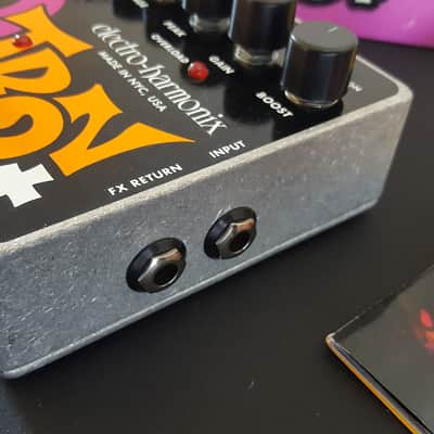 Electro-Harmonix Q-Tron Plus Envelope Filter with Effects Loop 2008 - Present - Black / Purple / Orange image 12