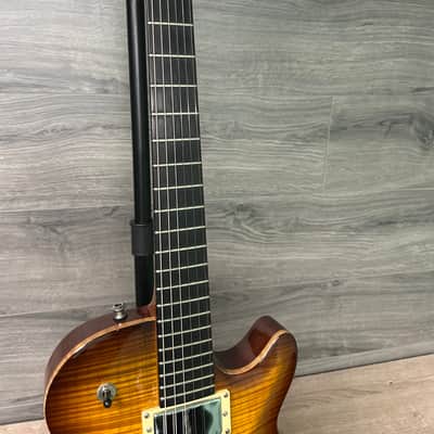 Carvin SH575 Semi-Hollow Electric Synth Access Guitar Piezo w/ Case #2818 image 12