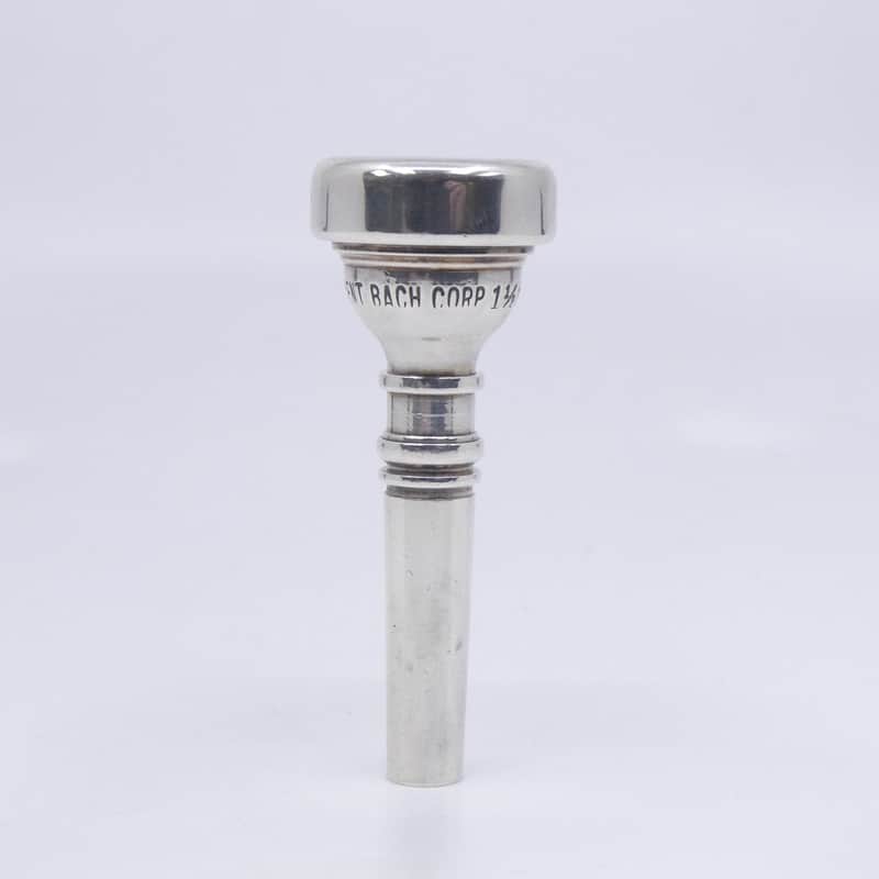 Vincent Bach Corp 1 1/2 Cornet Mouthpiece - Silver image 1