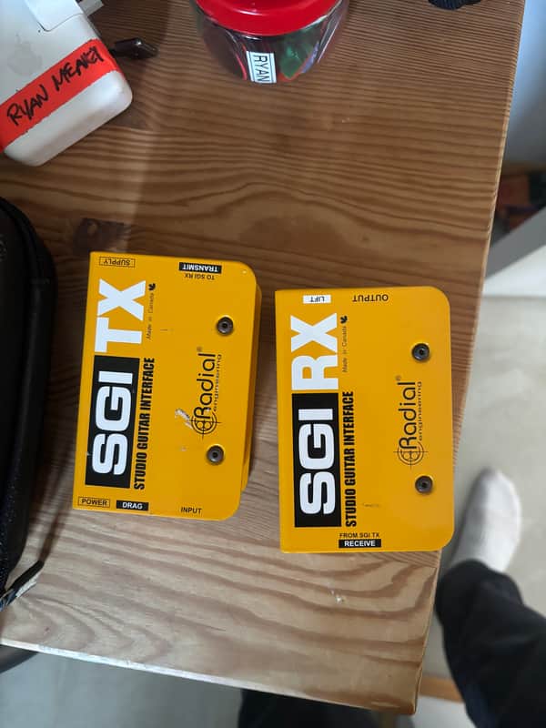 Radial SGI Studio Guitar Interface 2010s - Yellow image 1