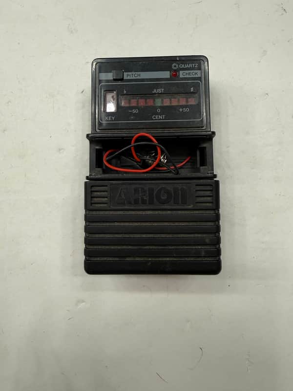 Arion HU-8500 Stage Tuner Vintage Guitar Effect Pedal *Missing Battery Cover* image 1