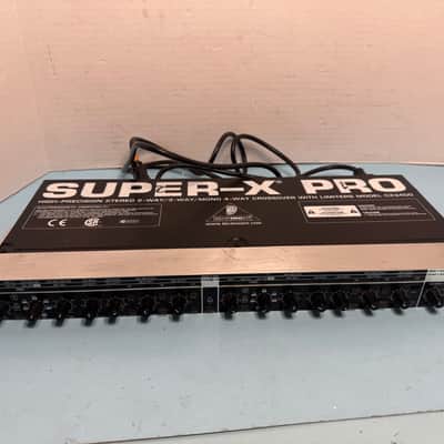 Behringer Super-X Pro CX3400 2/3-Way Stereo 4-Way Mono Crossover