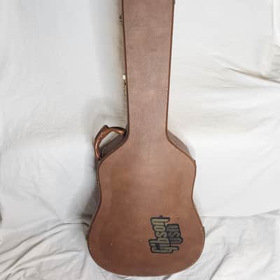 Gibson J-45 Acoustic Guitar Case 1990s - Brown image 1