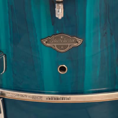 Tama Starclassic Performer MBSB22DM 22x16 Bass Drum w/ Mount - Sky Blue Aurora image 7