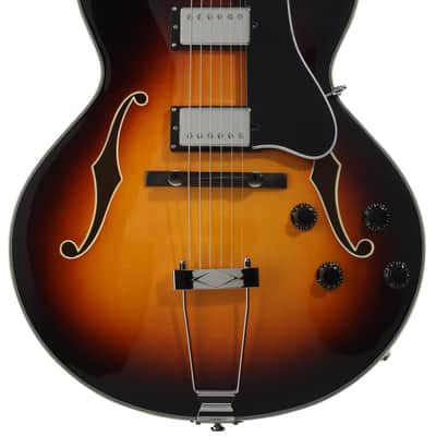 Eastman Guitars AR372CE Archtop Hollowbody Electric Guitar - Sunburst image 1