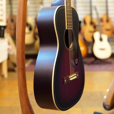 Gretsch Jim Dandy Parlor Acoustic Guitar Deep Cherry Burst image 2
