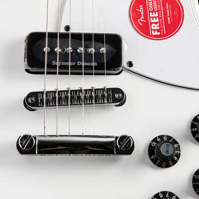 Fender Jim Adkins JA-90 Telecaster Thinline White image 3