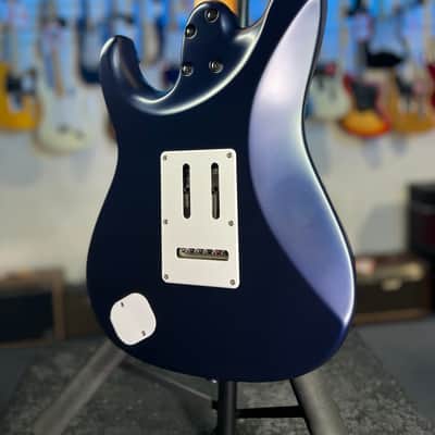 Ibanez Prestige AZ2203N Electric Guitar - Dark Tide Blue Flat with Ibanez Case, Get Plek'd! 047 image 11