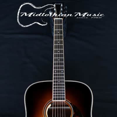 Larrivee D-50E (Mahogany) - Acoustic/Electric Guitar - Gloss Sunburst Finish w/Case (139388) image 3