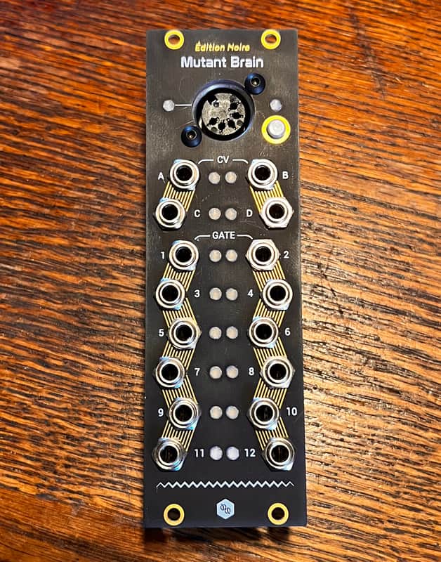 Erica Synths Mutant Brain Noire Edition 2023 - Present - Black image 1