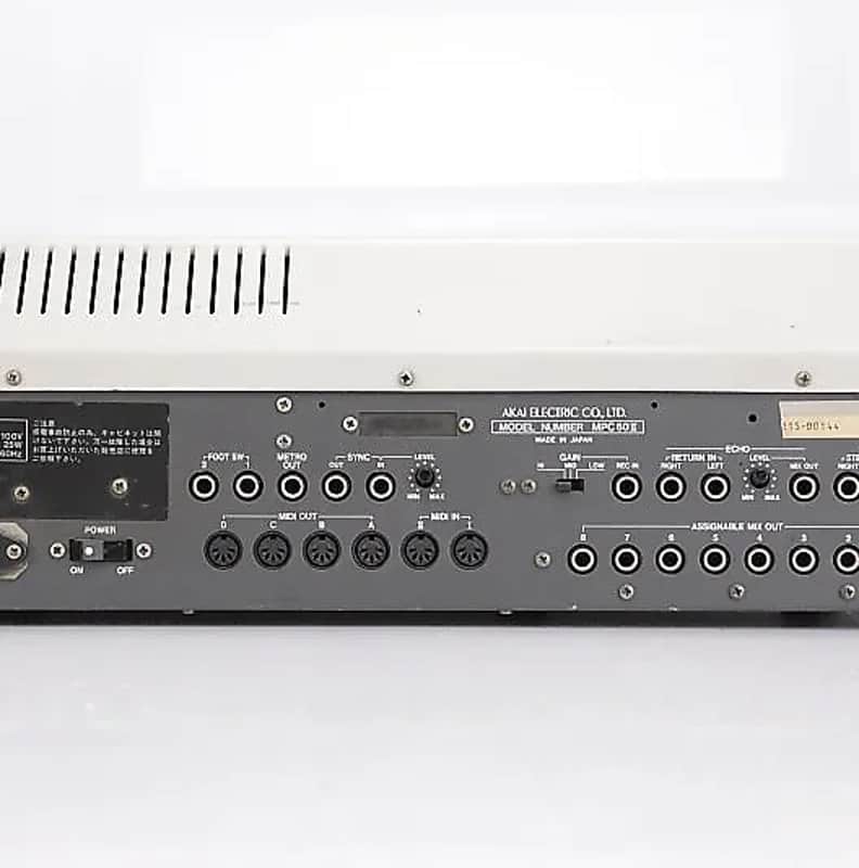 Akai MPC60II Integrated MIDI Sequencer and Drum Sampler image 2
