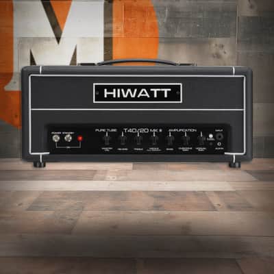 Hiwatt TB40/20 Head - 40/20W 2-Channel Amp w/ Spring Reverb (TB4020H-U) image 4