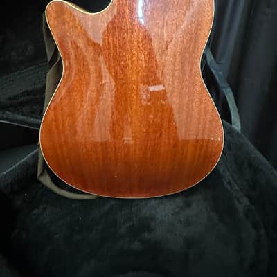 Ibanez AEF18-NT Acoustic Guitar W/Fender Case) image 6