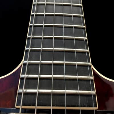 Heritage H-535 Semi-Hollow Body Trans Red Wine image 6