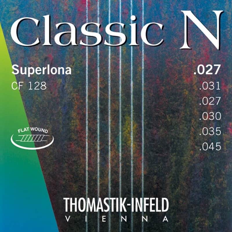 Thomastik-Infeld CF128 Classical Guitar Strings: Classic N Series 6 String Set - Flat Wound Classical Strings image 1