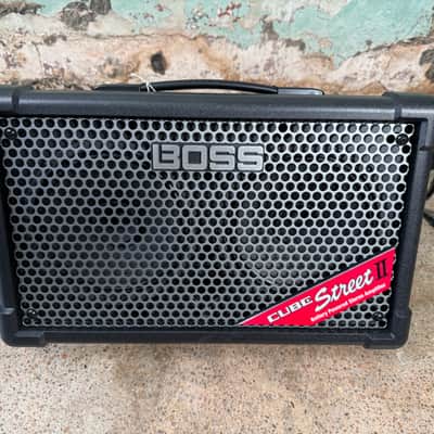 Boss Cube Street II 2-Channel 10-Watt 2x6.5" Battery-Powered Guitar Combo 2021 - Present - Black image 1