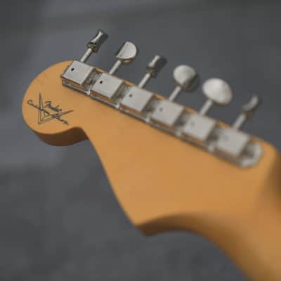 Fender Custom Shop Vintage Custom 1955 Stratocaster, NOS, Maple Fingerboard - Wide-Fade 2-Color Sunburst image 19