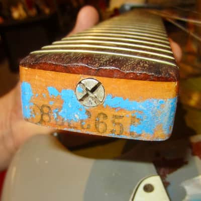 1965 Fender Mustang Grey w/ Hard Case image 8
