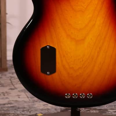 MusicMan Retro '70s StingRay 4 Bass - Maple Fingerboard, Vintage Burst image 10
