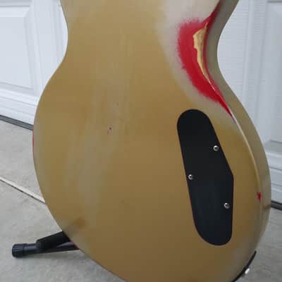 Custom Epiphone Les Paul Special II Relic Gold Over Sunburst Left Handed image 9