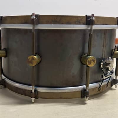 A&F Raw Brass 14" x 6.5" Snare Drum image 7
