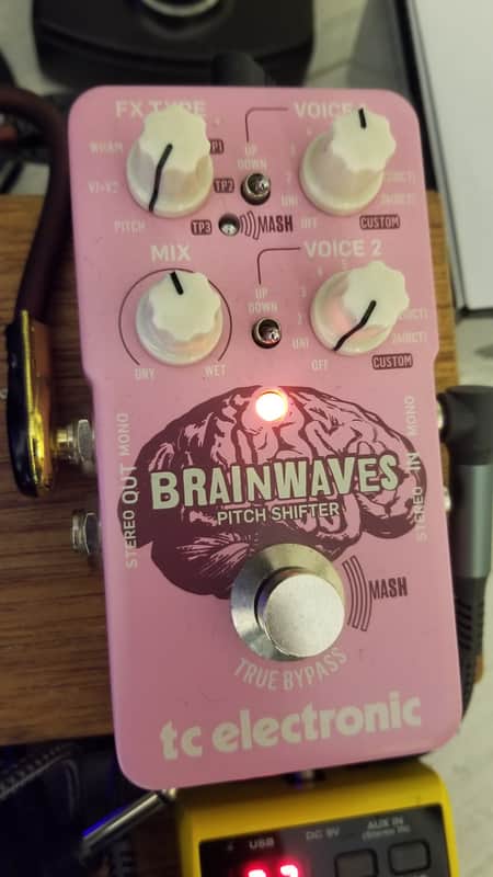TC Electronic Brainwaves Pitch Shifter 2019 - Present - Pink image 1