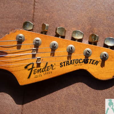1981 Fender Gold on Gold Dan Smith Strat - Ultimate Road Worn Greenie MOJO Master - Pro Set Up w Perfect Frets/Action/Intonation! image 2