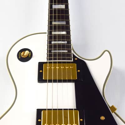 Epiphone "Inspired by Gibson Custom" Les Paul Custom - Alpine White image 2