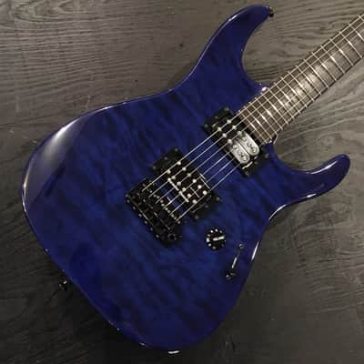 RY Guitar Custom Order Model Quilt Maple 2H 24H Royal Blue image 2