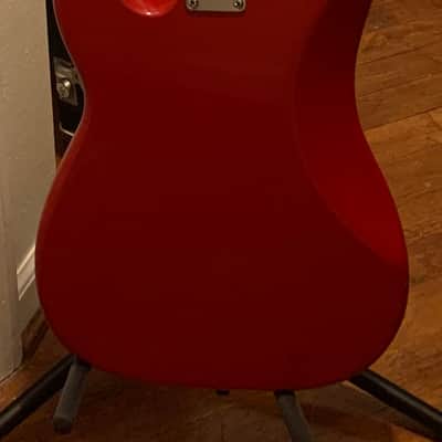 1993 Squier Precision bass - Maple fingerboard - Made in Korea - Red image 6