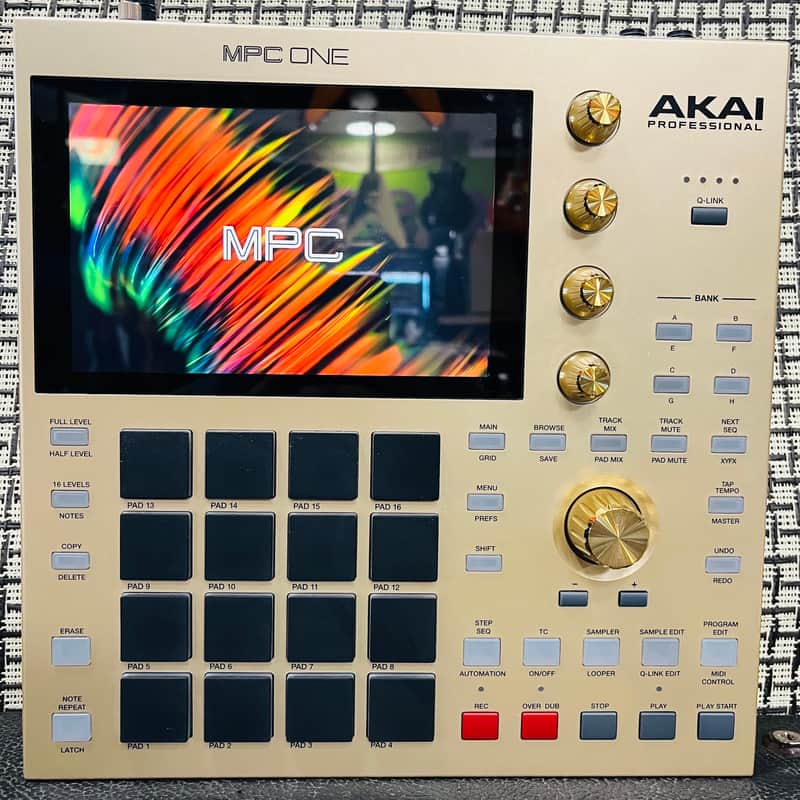 Akai MPC One Standalone MIDI Sequencer Gold Edition 2020 - Present - Gold image 1
