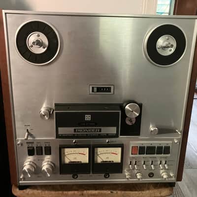PLEASE READ DESCRIPTION!!! Pioneer RT-1020L 4-Track Stereo/Quad 1/4" 10.5 inch Reel-to-Reel Tape Deck Recorder 1974 - 1977 - Silver image 3