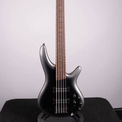 Ibanez SR305E 5-String Electric Bass Midnight Gray Burst image 2